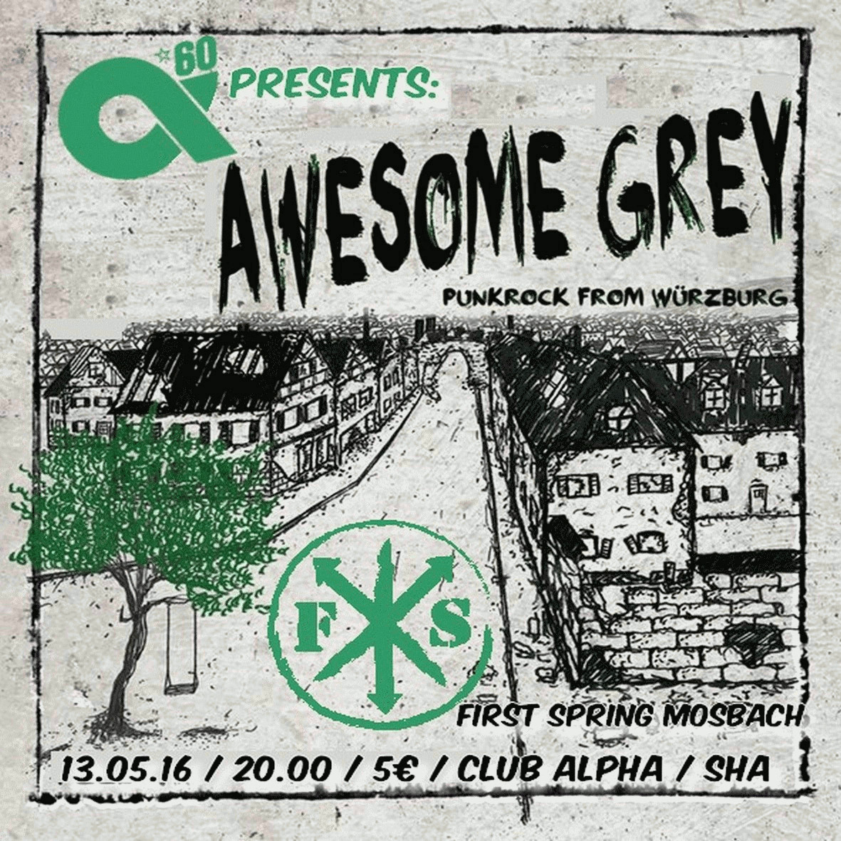 Freitag, 13.5.2016: Awesome Grey