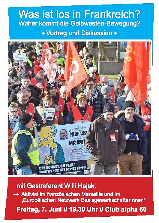 Was ist los in Frankreich? Gelbwesten?