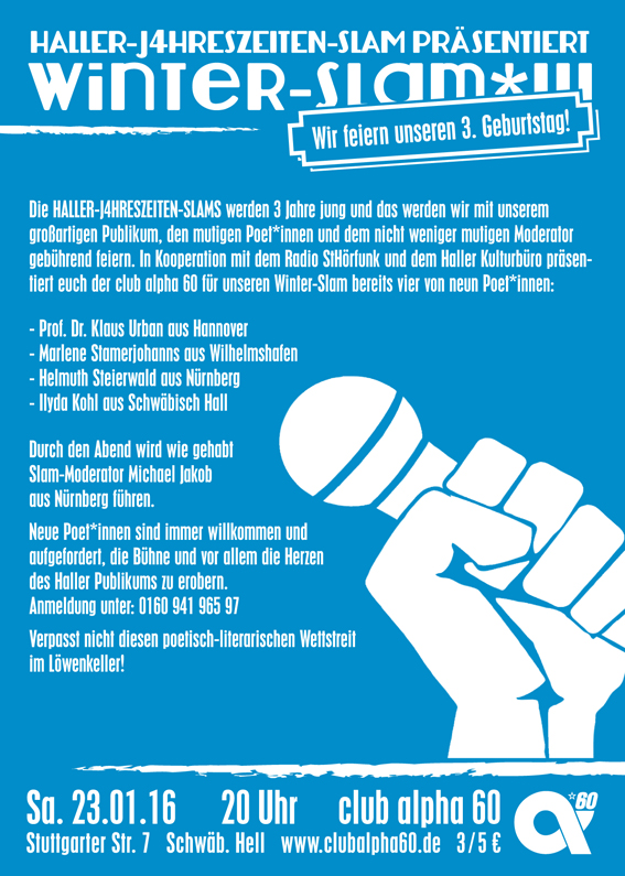 Samstag, 23.1.2016: Winter-Slam*III