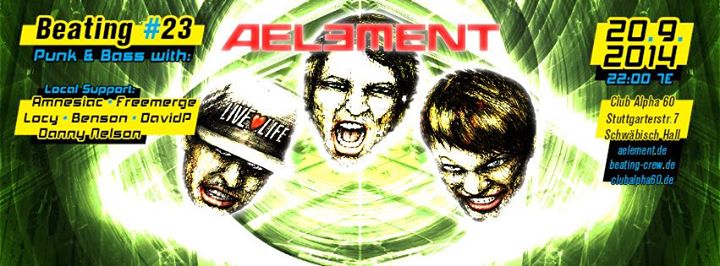 20.09.: Beating #23 feat. AElement DJ Set