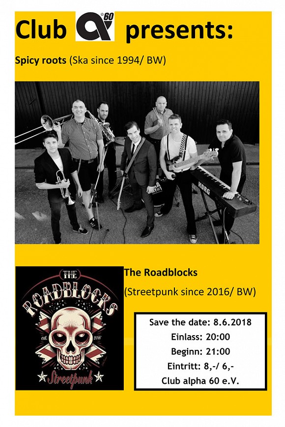 SPICY ROOTS & THE ROADBLOCKS