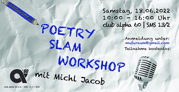 Poetry Slam Workshop