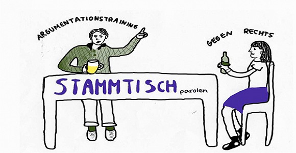 Argumentationstraining gegen Stammtischparolen